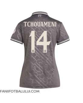 Real Madrid Aurelien Tchouameni #14 Tricou Fotbal Replică 2024-25 Femei Treilea